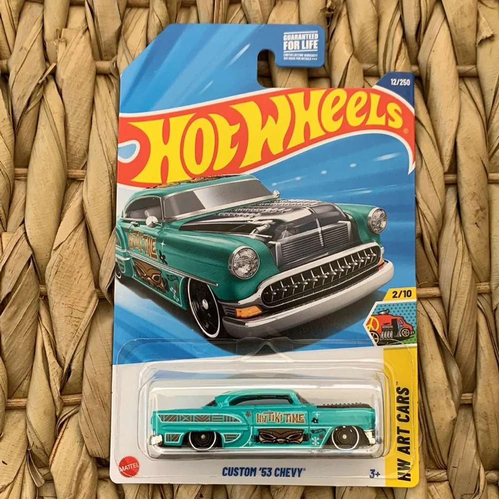 Custom 53 Chevy Hot Wheels Art Car Hotwheels 1953 Chevrolet New Mainline 2025